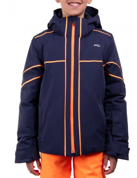 Guanti da sci multicolor in softshell imbottiti da bambini