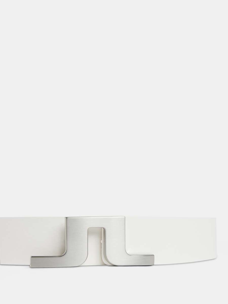J.Lindeberg Bridger Leather Belt - Belts - buy online at