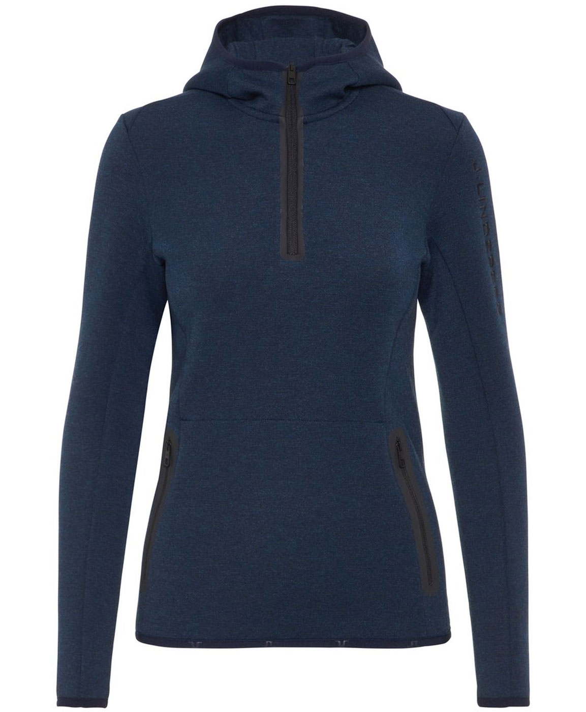 j lindeberg logo tech hoodie