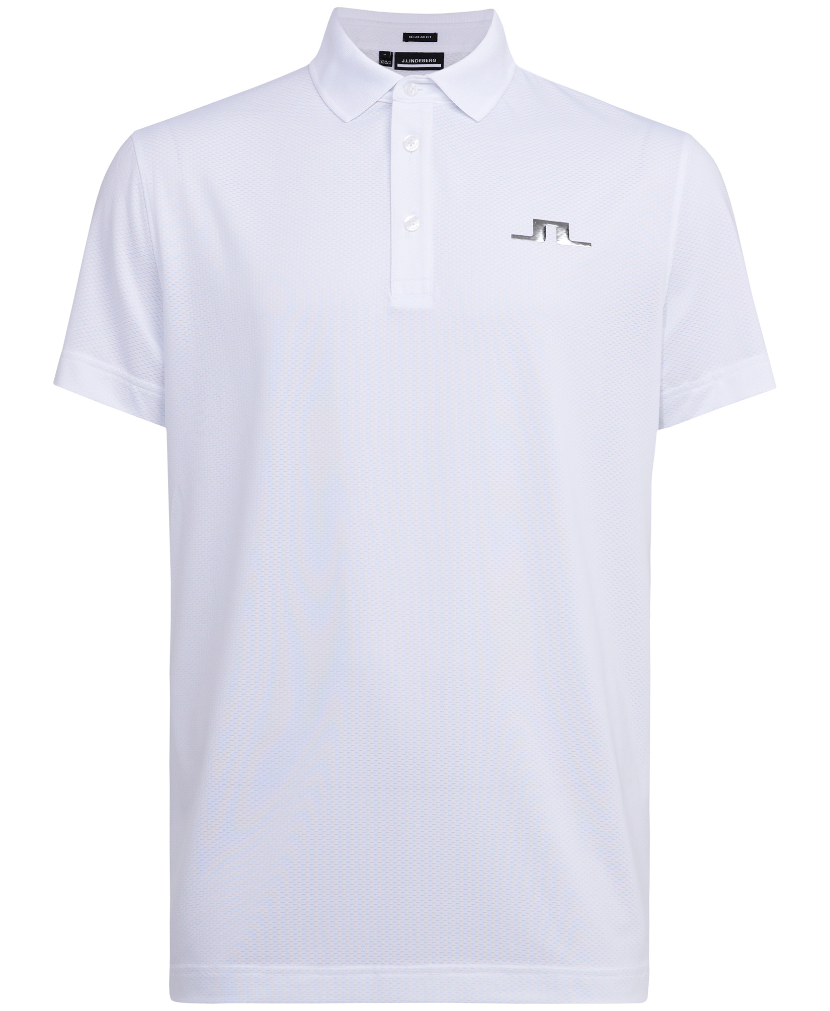Grey KV monogram-print polo shirt, J.Lindeberg