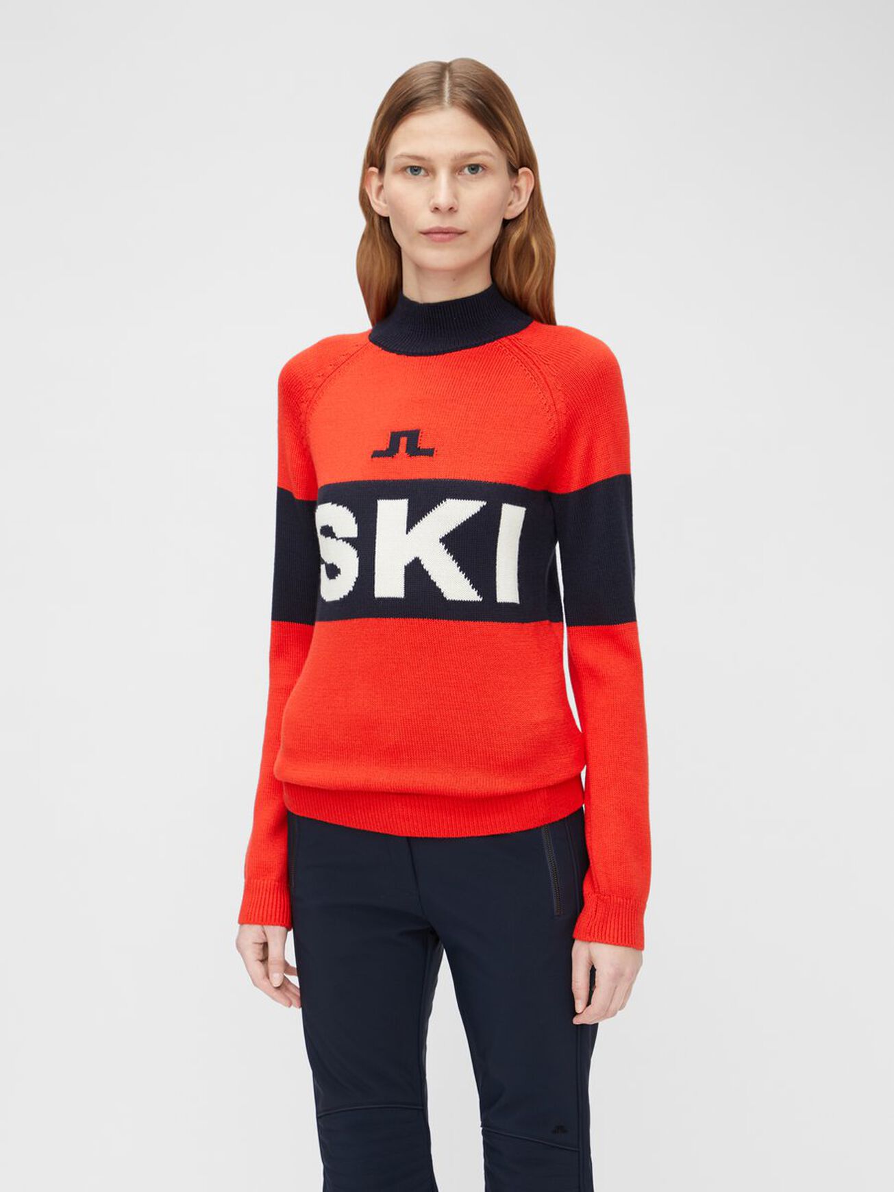 J.Lindeberg Alva Knitted Ski Sweater - Mid Layer - buy online at Sport